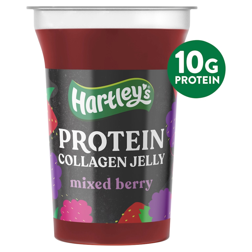 Hartley's Protein Collegen Mixed Berry Jelly 175g