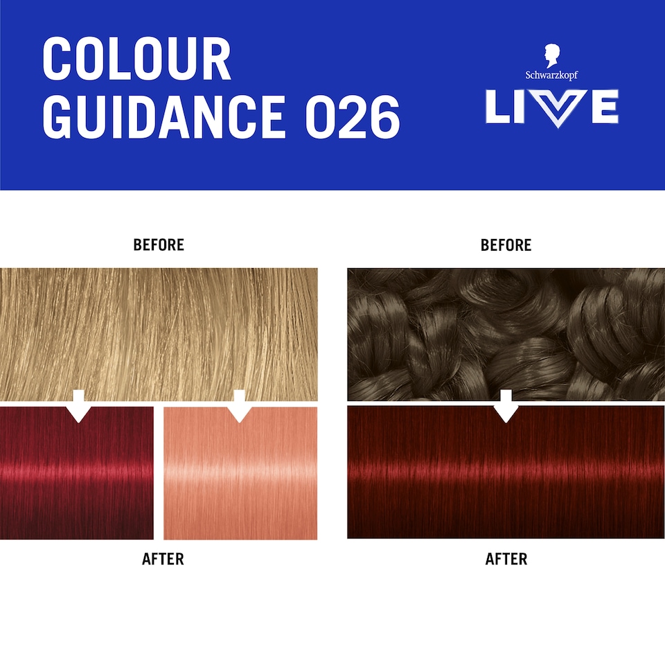 image 1 of Schwarzkopf LIVE Colour Moment 026 Dark Red Semi-Permanent Hair Dye