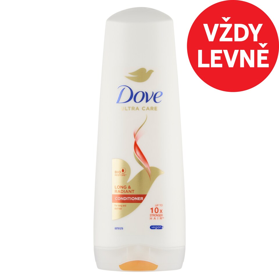 image 1 of Dove Ultra Care Long & Radiant Conditioner 350ml