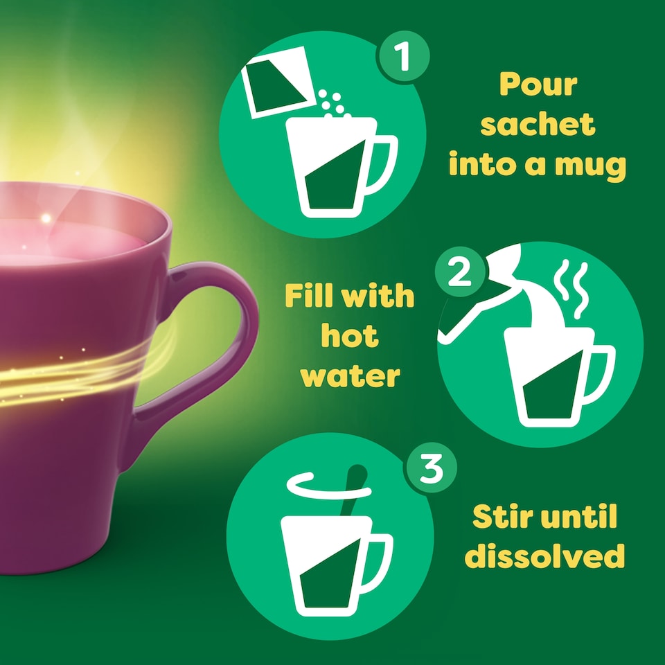 image 1 of Lemsip Max Cold & Flu Sachets - Blackcurrant with Paracetamol 10s