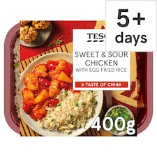 T, Sweet & Sour Chicken & Egg Fried Rice 400G