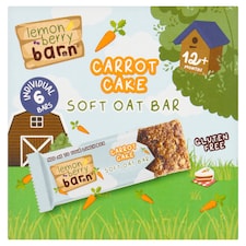 Lemon Berry Barn Soft Oat Bars Carrot Cake 6x23g