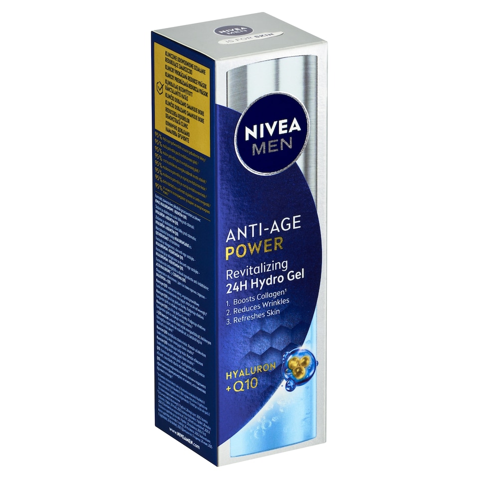 obrázok 1 z Nivea Men Anti-Age Power Hydratačný pleťový gél 50 ml