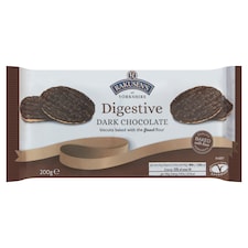 Rakusen's Digestive Biscuits - Dark Chocolate 200g