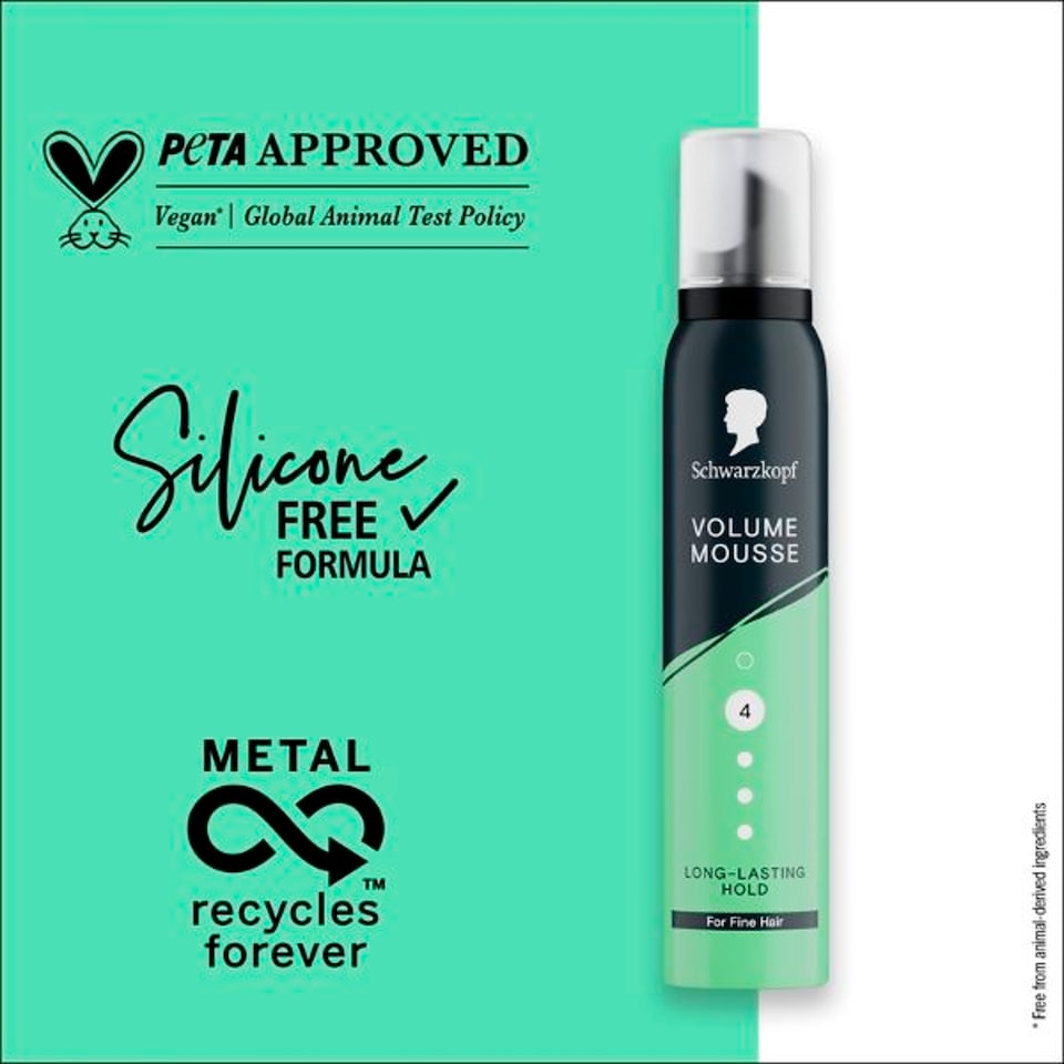 image 1 of Schwarzkopf Volume Mousse For Fine Hair 200ml