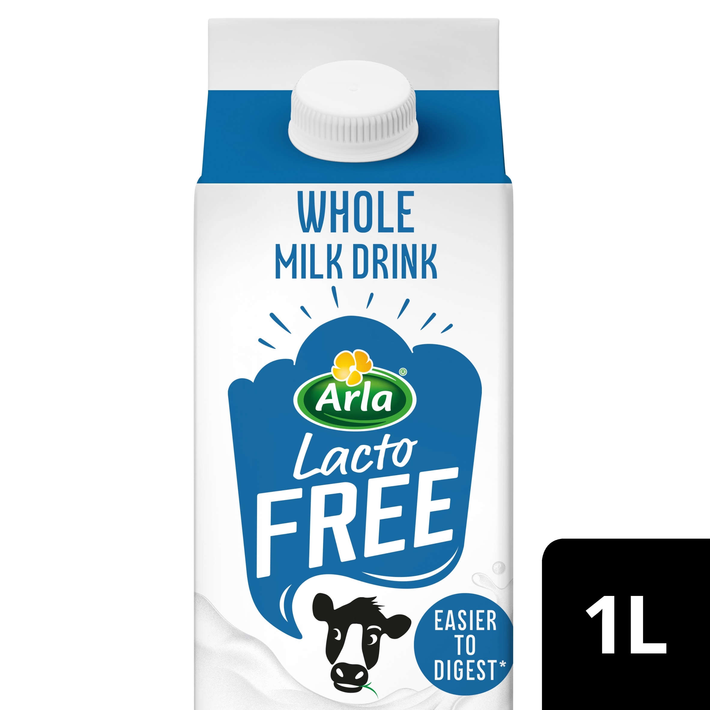Arla LactoFREE Whole Milk Drink 1L