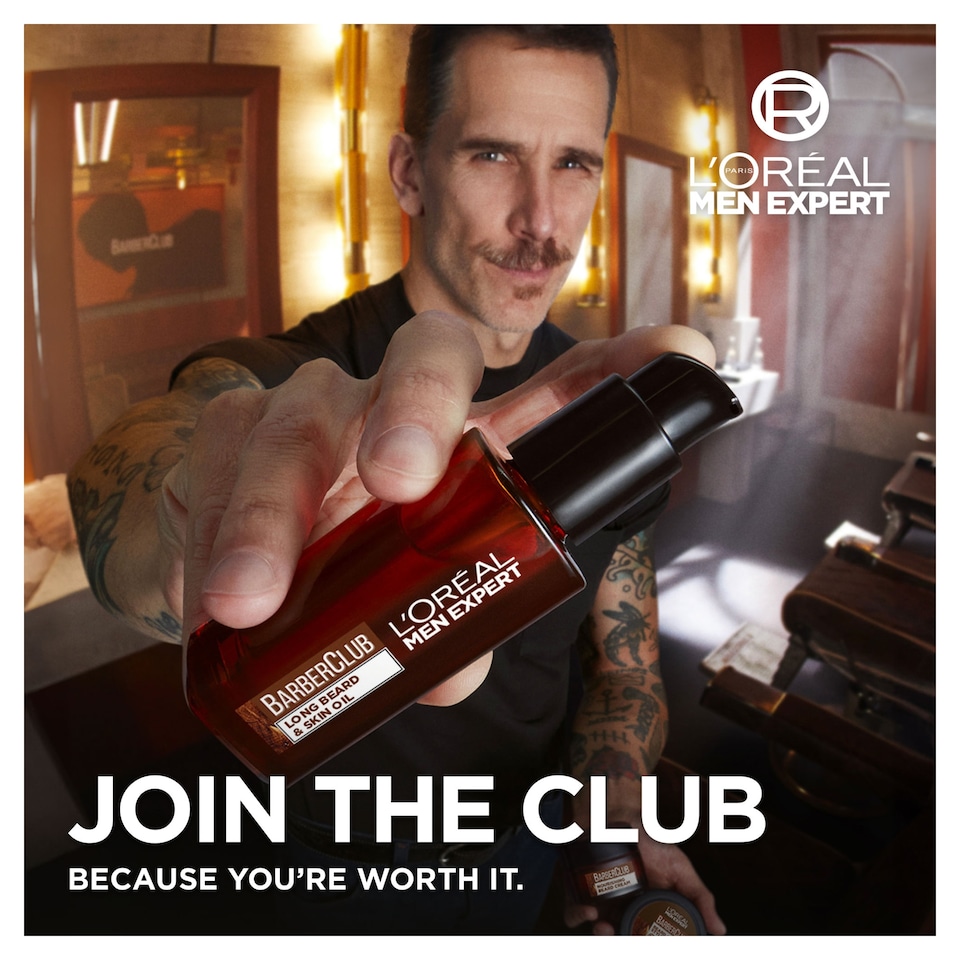 image 1 of L’Oreal Men Expert Barberclub Beard Oil 30Ml