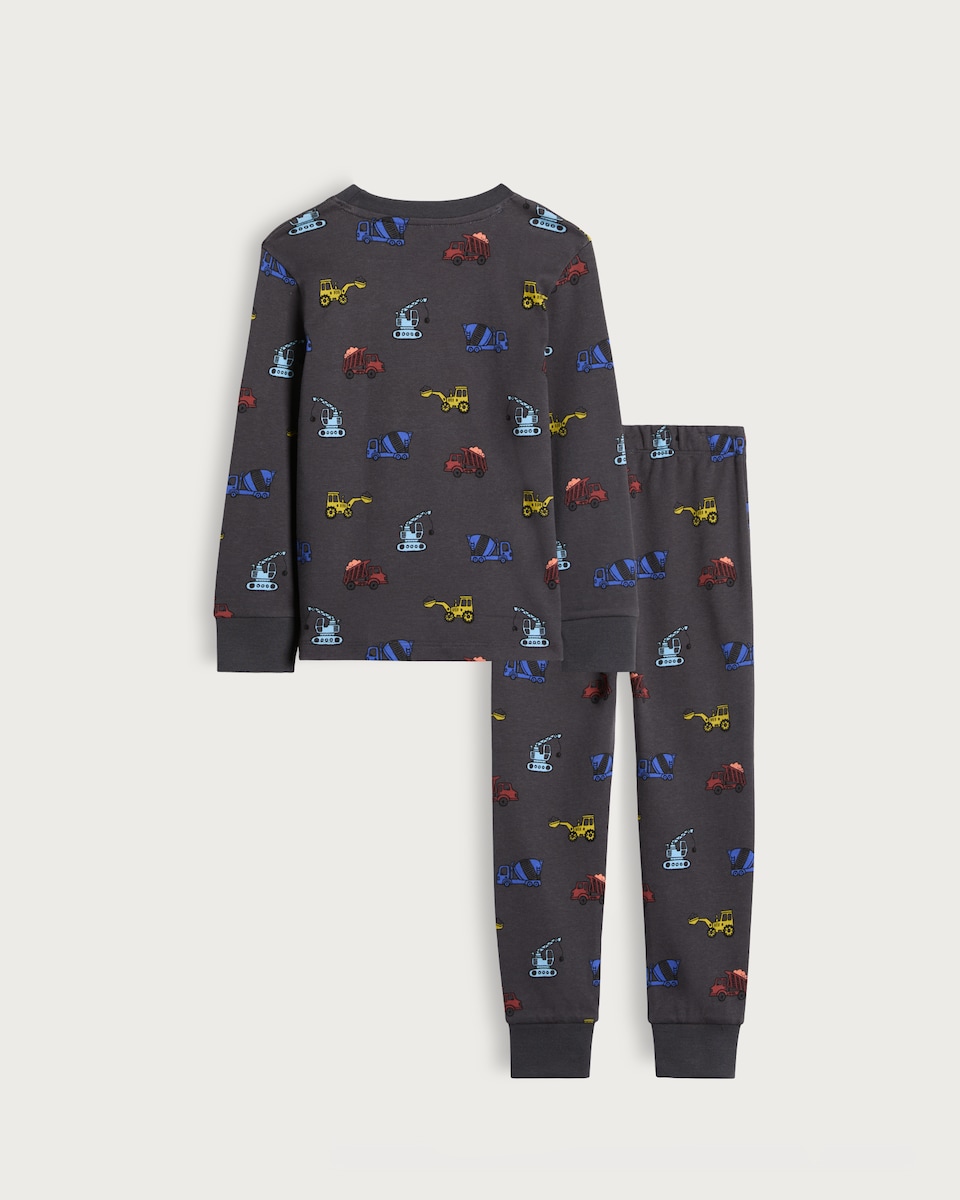 image 1 of F&F Boys 3-Pack Pure Cotton Printed Pyjama Set in Multi