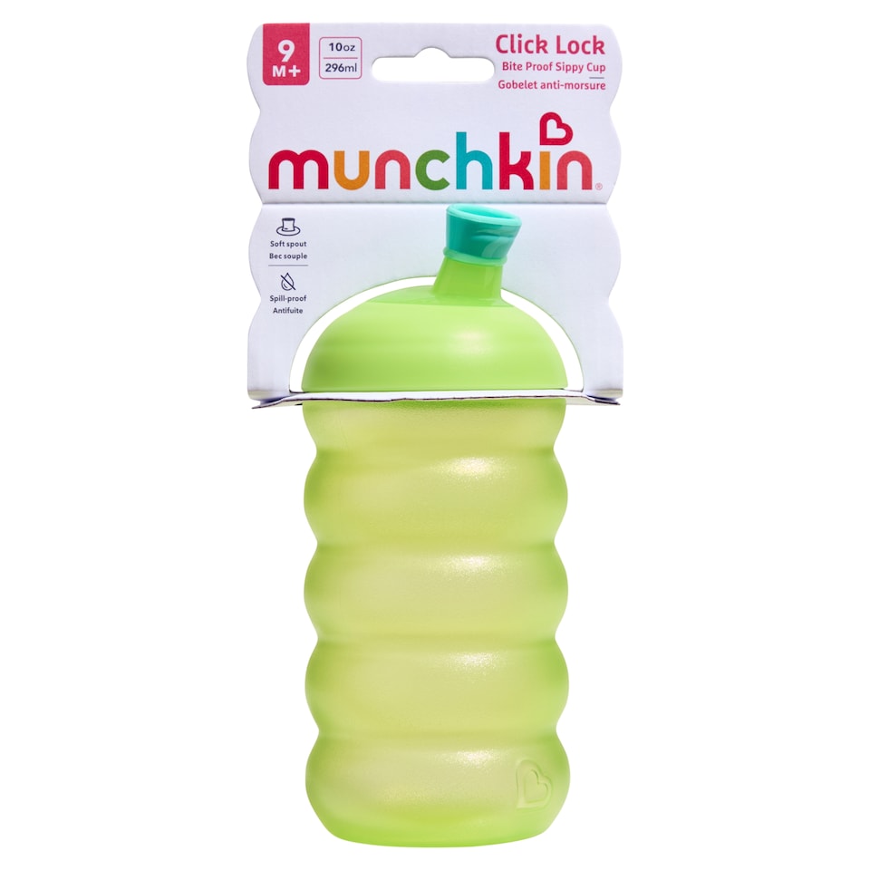 image 1 of Munchkin Click Lock Bite Proof Sippy Cup 9m+ 10oz 296ML
