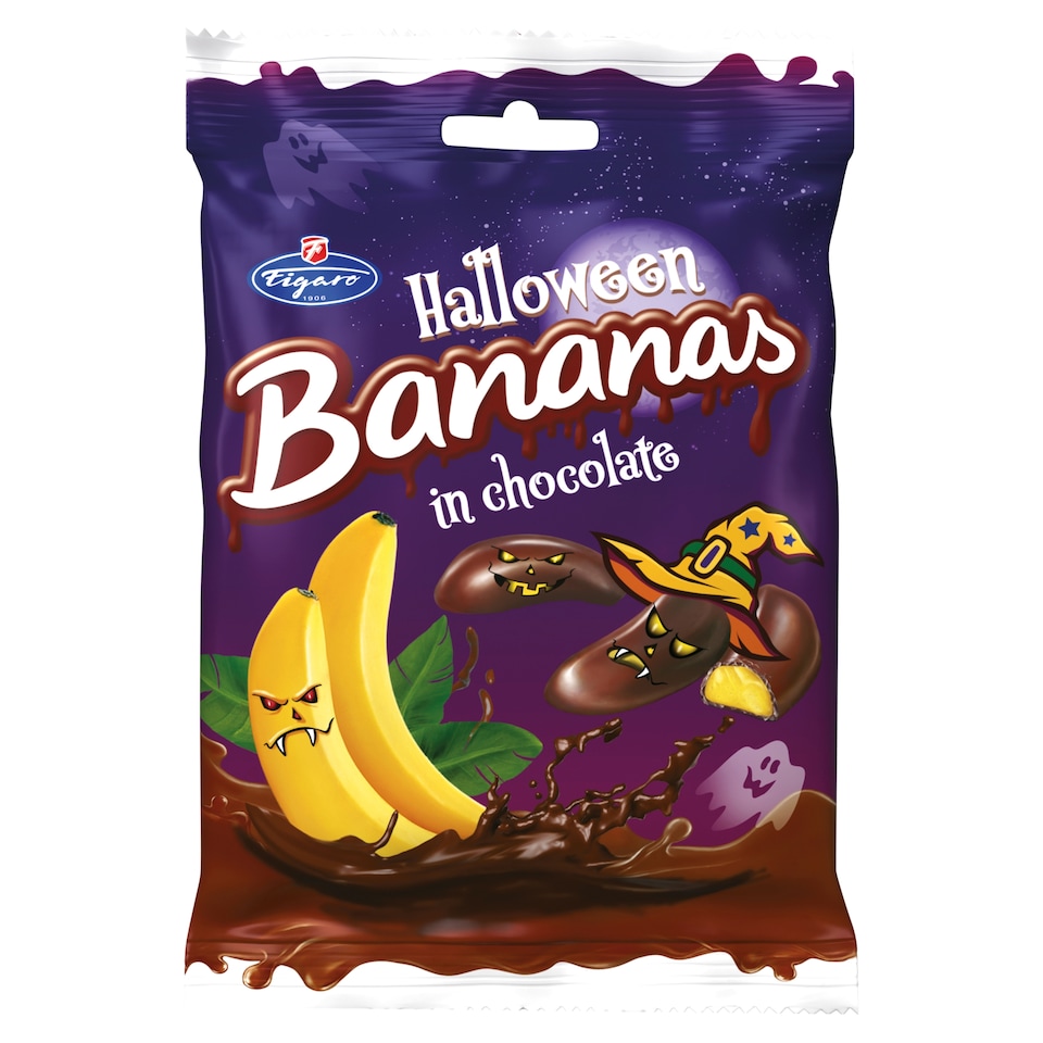 Figaro Mini banánky Halloween 75 g