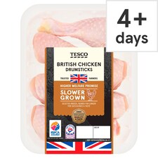 Tesco Slower Grown Chicken Thighs 600g