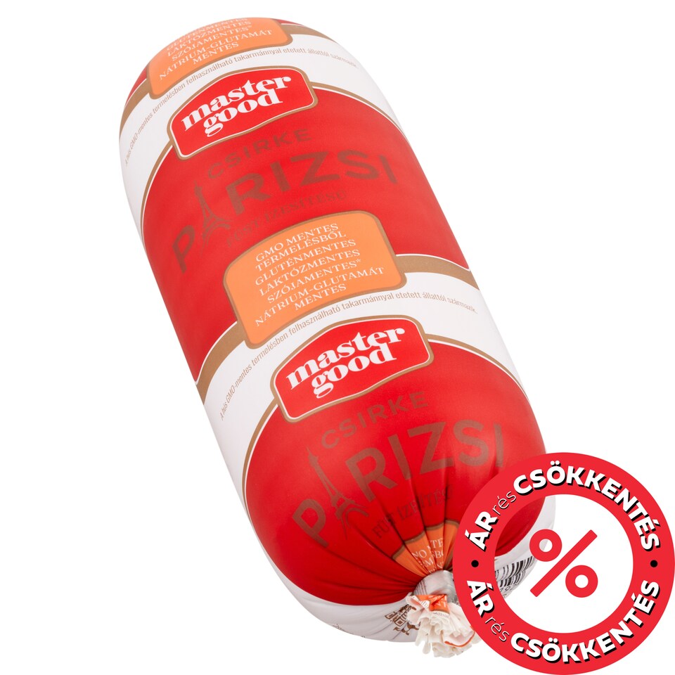 Master Good füst ízesítésű csirke párizsi 400 g