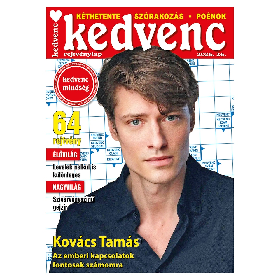 Kedvenc Rejtvénylap
