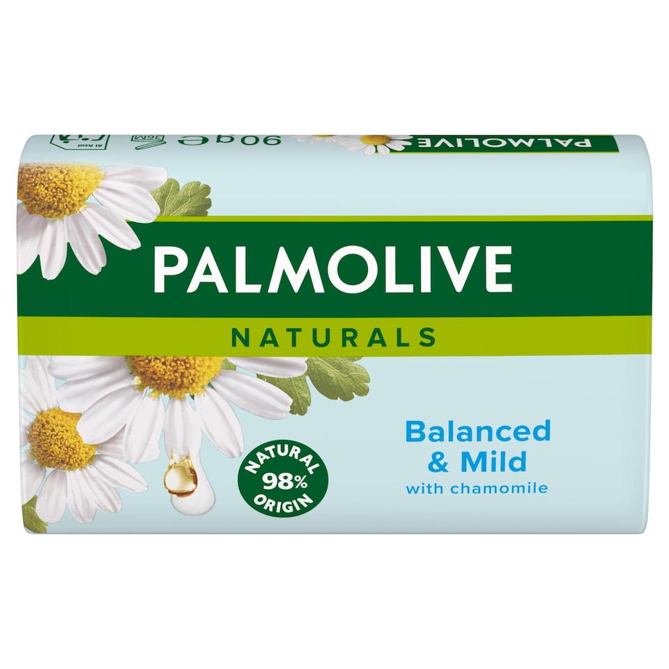 Obrázek 1 pro produkt Palmolive Naturals tuhé mýdlo s výtažky heřmánku 90g