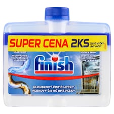 Finish Fresh hĺbkový čistič umývačky riadu 2 x 250 ml