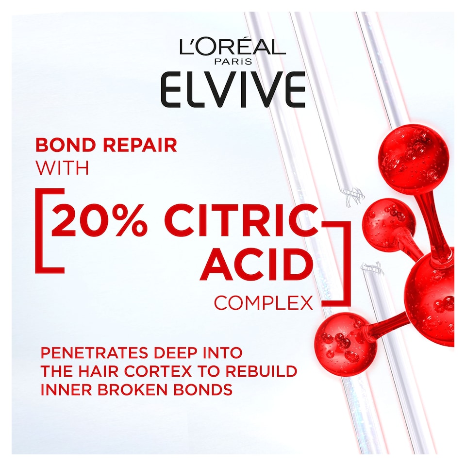 image 1 of L'Oreal Paris Elvive Bond Repair Leave In Serum 150ml
