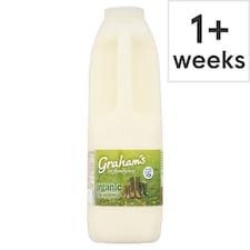 Graham's Organic Semi-Skimmed Milk 1 Litre