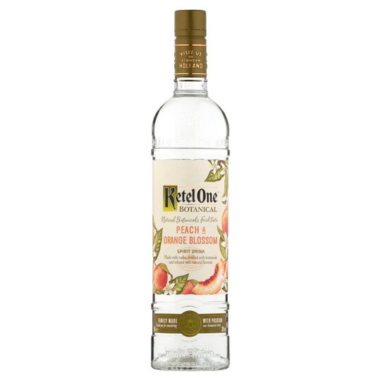Ketel One Peach And Orange Blossom Botanical 70Cl Tesco Groceries