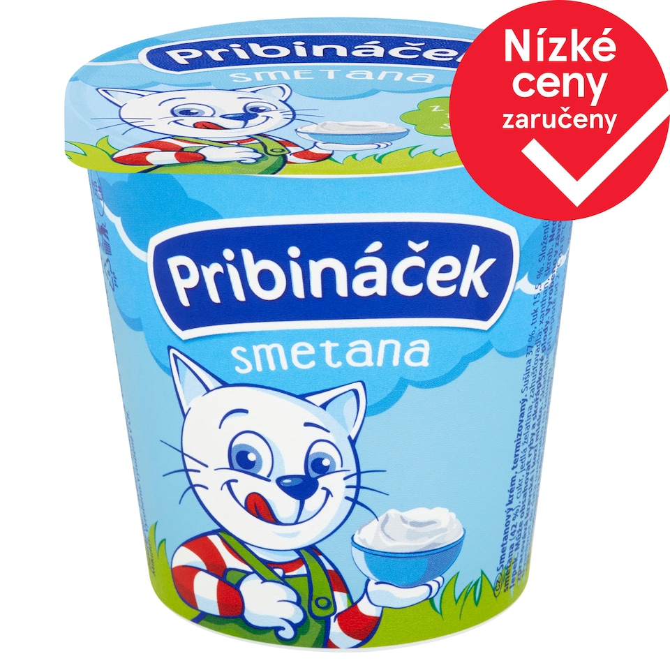 Pribináček Smetana 125g