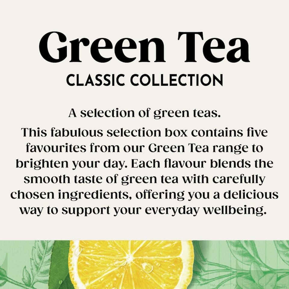 image 1 of Twinings Green Tea Classic Collection 20 Tea Bags 42.5g