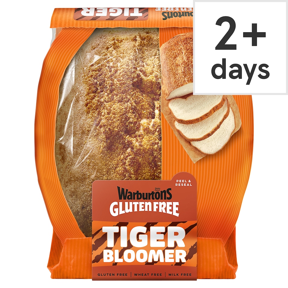 image 1 of Warburtons Gluten Free Artisan Tiger Loaf 400G