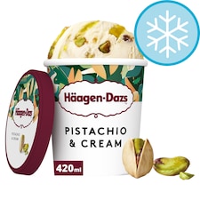 Haagen-Dazs Pistachio & Cream Ice Cream Tub 420ml