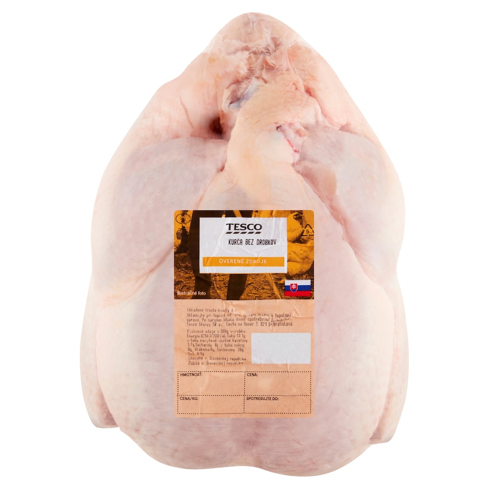 Tesco Kurča bez drobkov