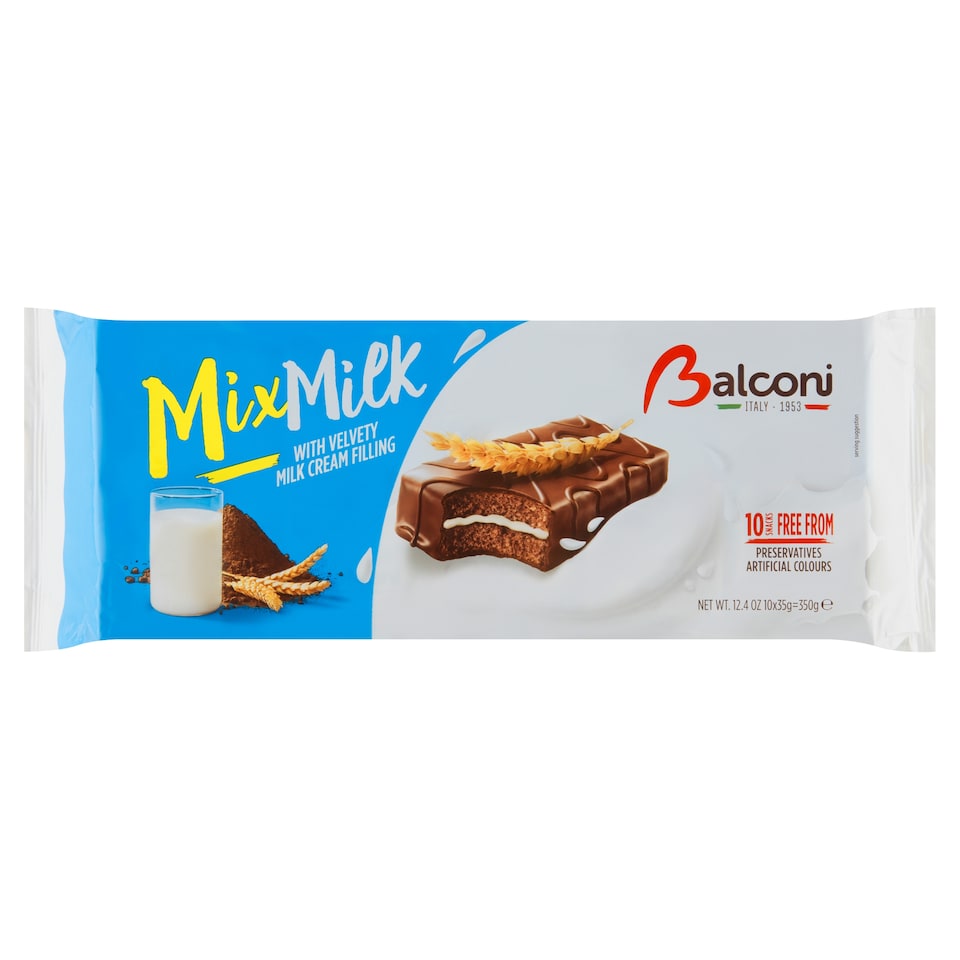 Balconi Mix Milk 10 x 35g