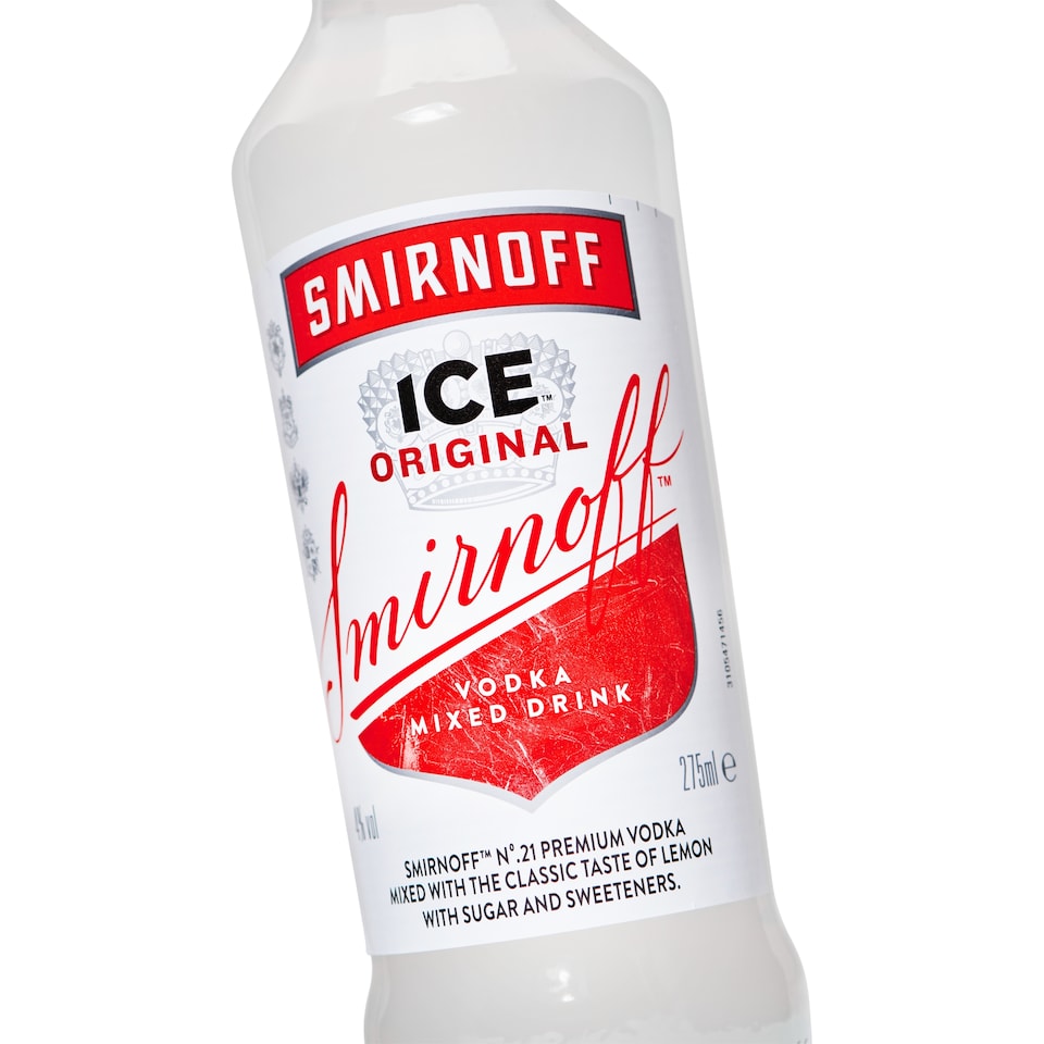 image 1 of Smirnoff Ice Vodka Mixed Drink Bottle 4% Vol 4x275ml