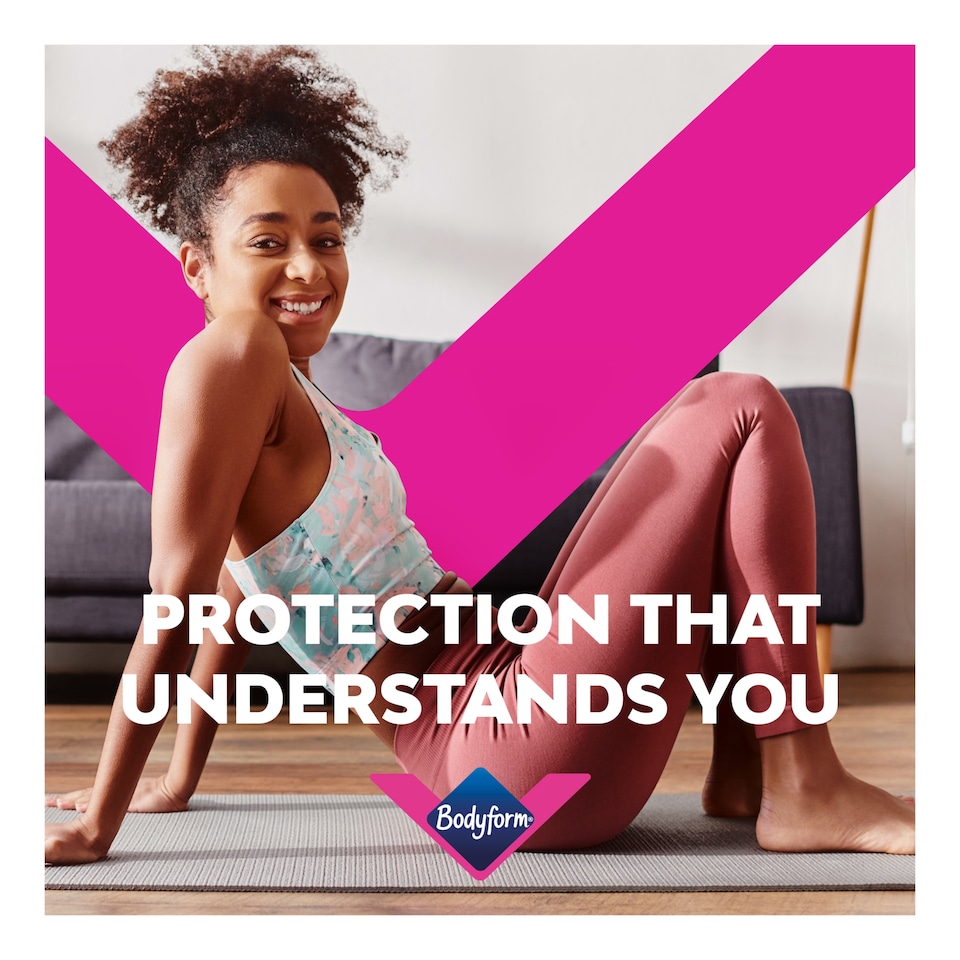 image 1 of Bodyform Ultimate Ultra Regular+ Sanitary Towels Wings 12 pack