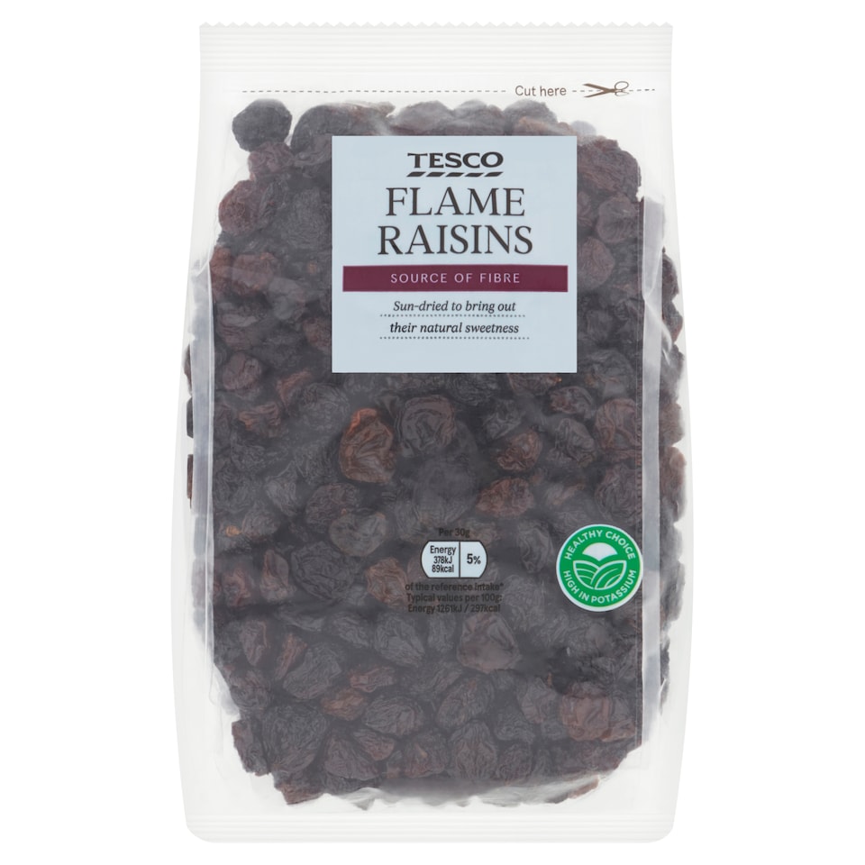 Tesco Flame Raisins 500G