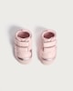 image 3 of F&F Baby Double Strap Touch Fastening Pre Walker Shoes in Pink