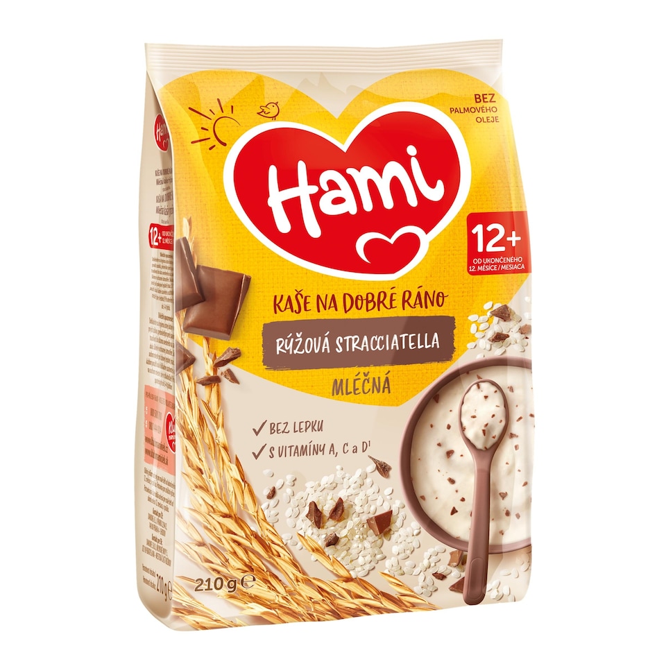 image 1 of Hami Rice Milk Porridge Stracciatella 210g