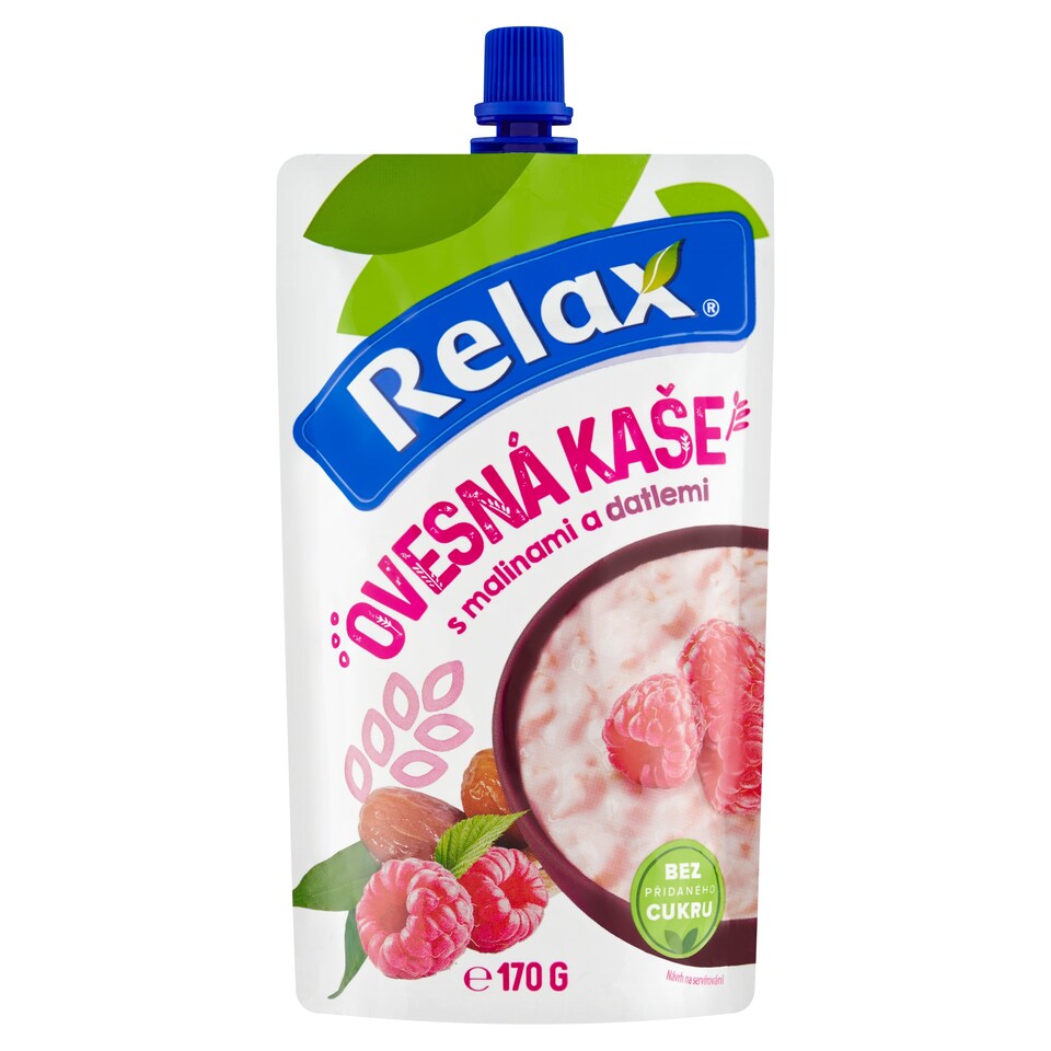 image 1 of Relax Oatmeal with Apple, Banana, Yogurt, Raspberry and Dates 170 g