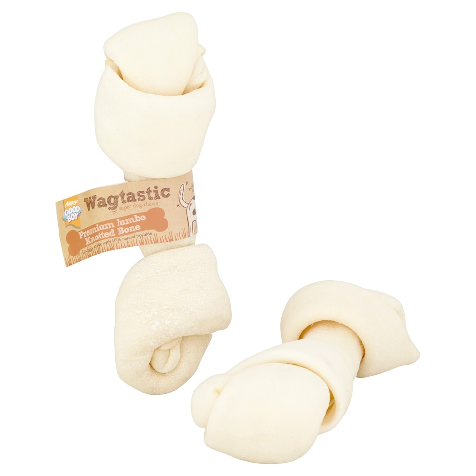 image 1 of Wagtastic Premium Jumbo Knotted Bone Dog Chew