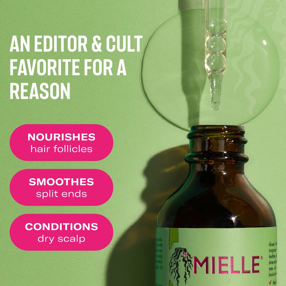 image 1 of Mielle Rosemary Mint Scalp & Hair Strengthening Oil 59ml