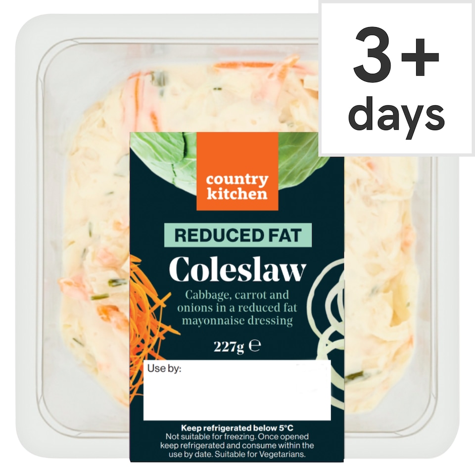 Country Kitchen Reduced Fat Coleslaw 227G