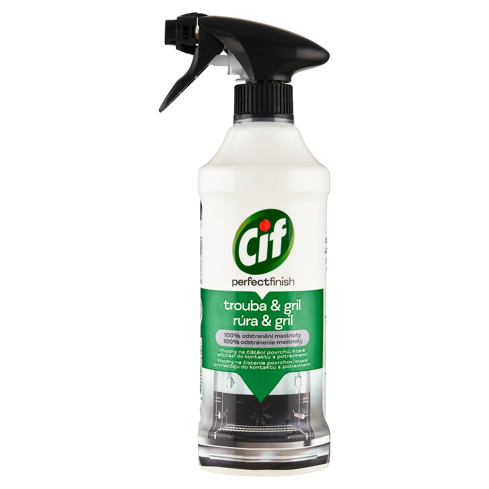 obrázok 1 z Cif Rúra & Gril čistiaci sprej 435 ml