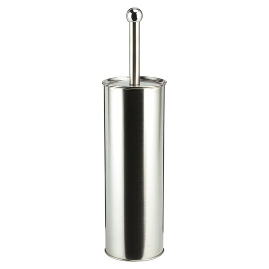 Tesco Brushed Chrome Toilet Brush Tesco Groceries