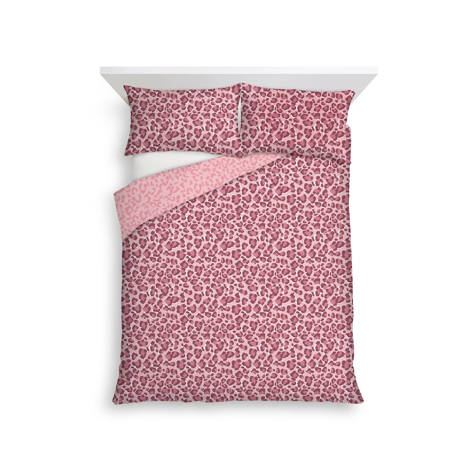 F&F Home Leopard Duvet Set Double