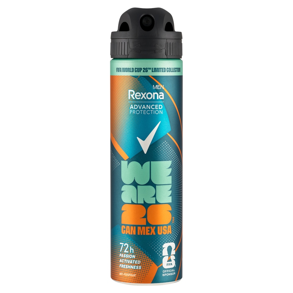 Obrázek 1 pro produkt Rexona Men Advanced Protection FIFA 2026 Sprej 150ml