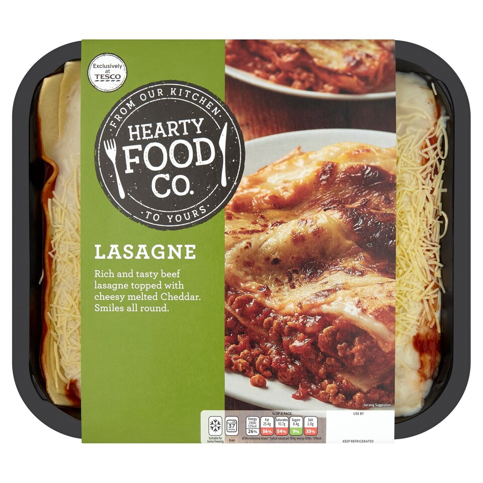Hearty Food Company Lasagne 1.5Kg