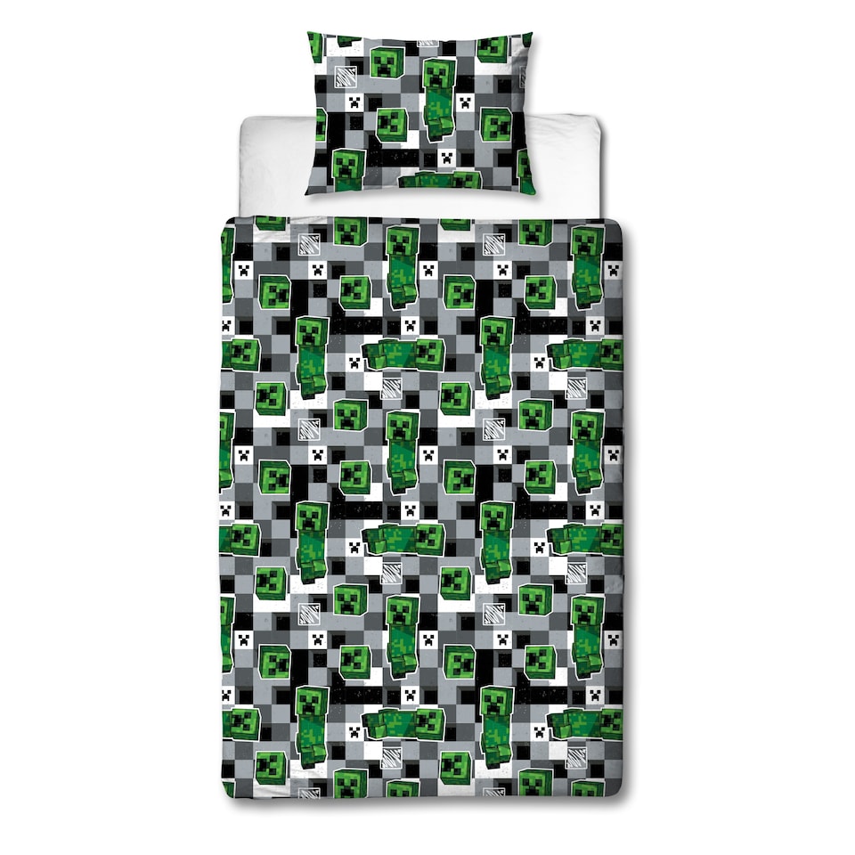 image 1 of MINECRAFT DUVET SET SINGLE
