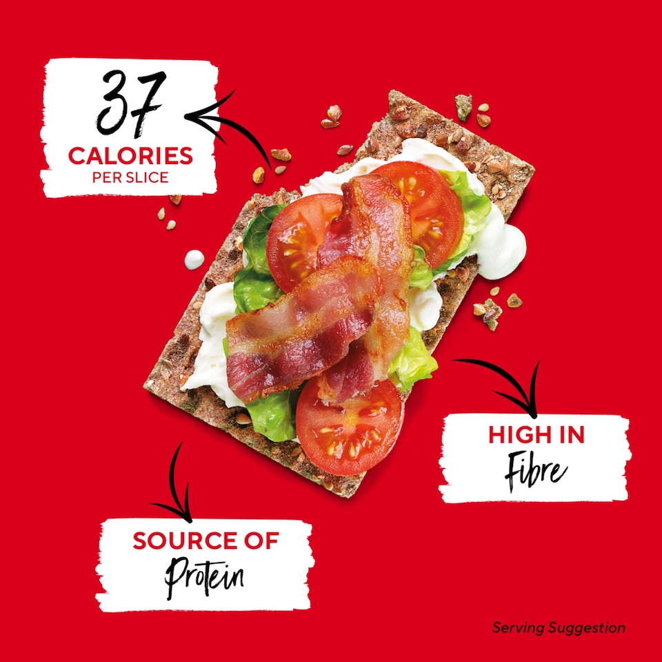 image 1 of Ryvita Multigrain Rye Bread 250G