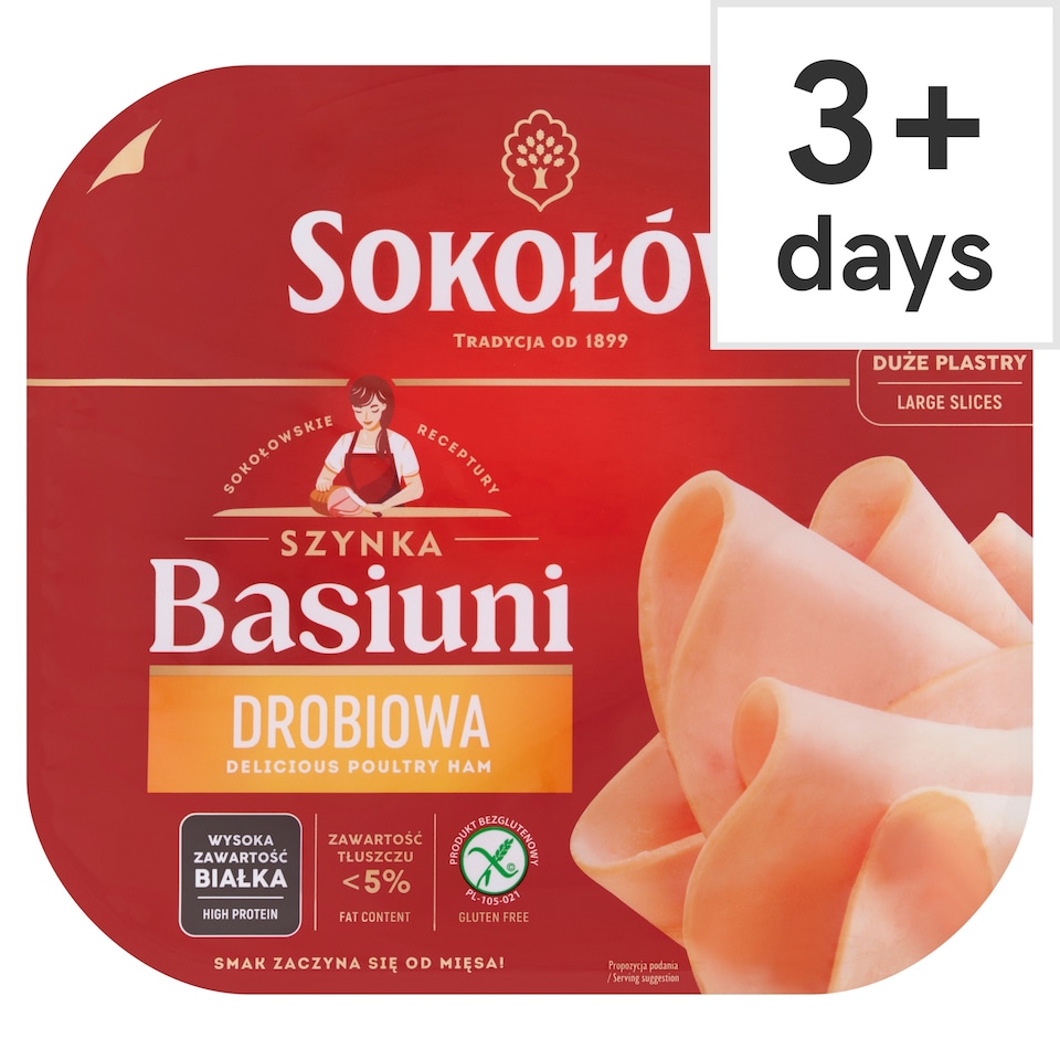 Sokolow Chicken Basiuni Ham 140g