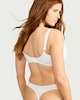 image 4 of F&F 2-Pack Fuller Bust Striped Wired Bras in Green