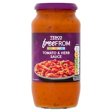 Tesco Free From Tomato And Herb Sauce 500G