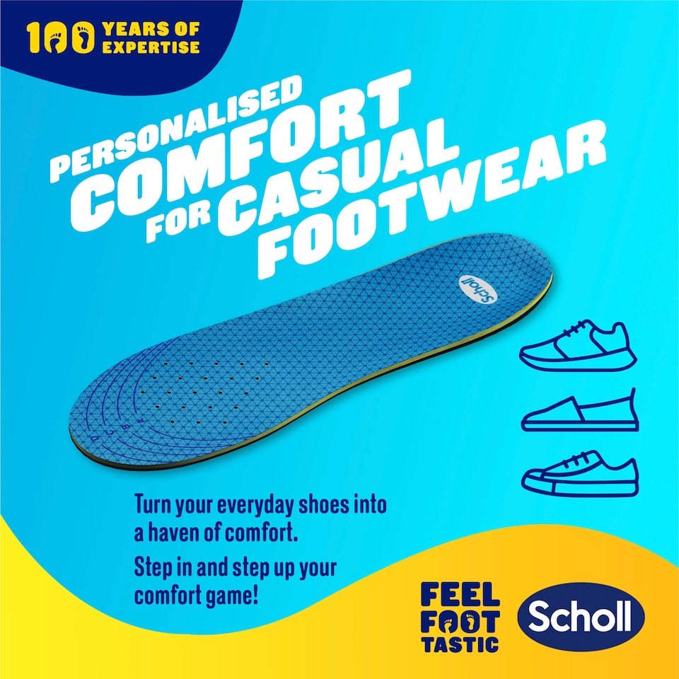 image 1 of Scholl Gel Activ Casual Small Insoles