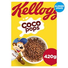 Kellogg's Coco Pops Chocolate Breakfast Cereal 420g