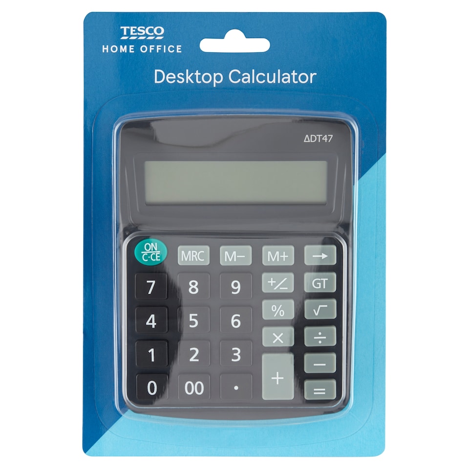 Tesco Home Office asztali számológép